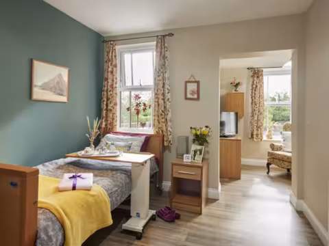 Bedroom at The Boynes Care Centre