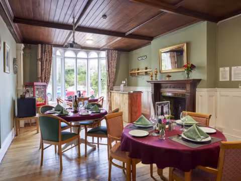 Dining room at The Boynes Care Centre